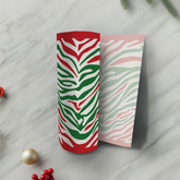 Christmas Zebra Paper Towels (Red + Green) -On Sale Now